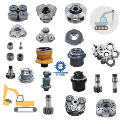 Un bon prix. Parties détachées de l'excavateur à chenille TGFQ Final Drive Boîte de vitesses de voyage avec boîtier d'engrenage solaire en ligne